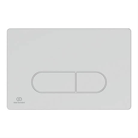 Ideal Standard Oleas P1 Chrome Pneumatic Dual Flush Plate - R0116AA 4 Ideal Standard Oleas P1 Chrome Pneumatic Dual Flush Plate - R0116AA - Image 2