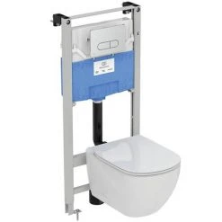 Ideal Standard Oleas M1 Chrome Mechanical Dual Flush Plate - R0115AA -FlushPro Shop R0116JG D2 460 2