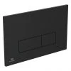 Ideal Standard Oleas M2 Matt Black Mechanical Dual Flush Plate - R0121A6 2 Ideal Standard Oleas M2 Matt Black Mechanical Dual Flush Plate - R0121A6 -FlushPro Shop R0119A6 P 1