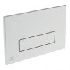 Ideal Standard Oleas M2 Chrome Mechanical Dual Flush Plate - R0121AA -FlushPro Shop R0119AA P1 1