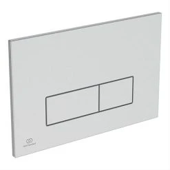 Ideal Standard Oleas M2 Matt Chrome Mechanical Dual Flush Plate - R0121JG