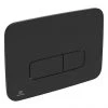 Ideal Standard Oleas M3 Matt Black Mechanical Dual Flush Plate - R0123A6 1 Ideal Standard Oleas M3 Matt Black Mechanical Dual Flush Plate - R0123A6 -FlushPro Shop R0123A6 P