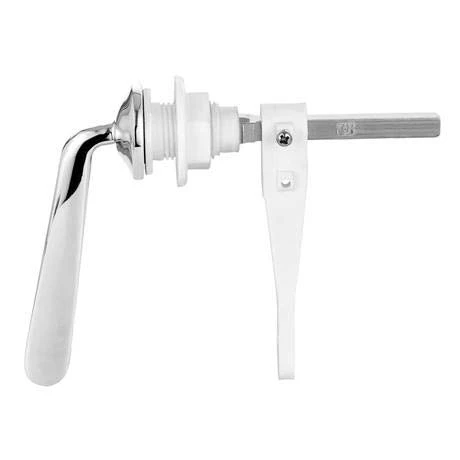 Rydal Chrome Traditional Cistern Lever 4 Rydal Chrome Traditional Cistern Lever - Image 2