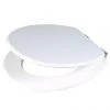 Wirquin Cavalcade Gloss White Toilet Seat -FlushPro Shop SCL11WH P