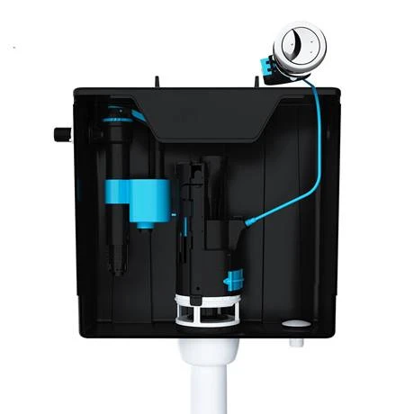 Viva Skylo Bottom & Side Entry Black Concealed Cistern 5 Viva Skylo Bottom & Side Entry Black Concealed Cistern - Image 3