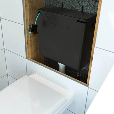 Viva Skylo Bottom & Side Entry Black Concealed Cistern 7 Viva Skylo Bottom & Side Entry Black Concealed Cistern - Image 5