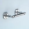 Silverdale Luxury Victorian Toilet Roll Holder - Polished Chrome