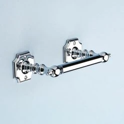 Silverdale Luxury Victorian Toilet Roll Holder - Polished Chrome