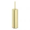 Arezzo Brushed Brass Toilet Brush + Holder 1 Arezzo Brushed Brass Toilet Brush + Holder -FlushPro Shop TBH01 BB N P