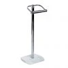 Trafalgar White Marble Effect Freestanding Toilet Roll Holder