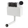 Venice Concealed WC Cistern with Black Push Button Flush 1 Venice Concealed WC Cistern with Black Push Button Flush -FlushPro Shop VCCBLK p