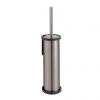 Venice Brushed Nickel Toilet Brush & Holder 2 Venice Brushed Nickel Toilet Brush & Holder -FlushPro Shop VNICA14 P