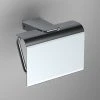 Venice Square Chrome Toilet Roll Holder with Cover 1 Venice Square Chrome Toilet Roll Holder with Cover -FlushPro Shop VSQCHR34 P