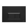 VitrA Loop R Mechanical Flush Plate - Matt Black -740-0611 1 VitrA Loop R Mechanical Flush Plate - Matt Black -740-0611 -FlushPro Shop Vitra Loop R Mechanical Flush Plates for 12cm WC Frames Matt Black p