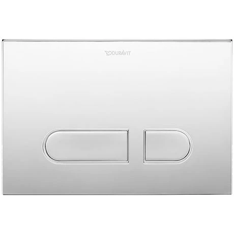 Duravit DuraSystem A1 Flush Plate - Chrome - WD5001021000 3 Duravit DuraSystem A1 Flush Plate - Chrome - WD5001021000