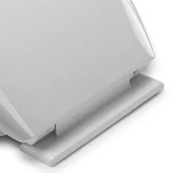 Croydex Anti-Bacterial Polypropylene Toilet Seat with Slow-Close Hinge - White -FlushPro Shop WL400022H ai2 460