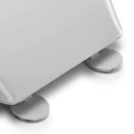 Croydex Canada Anti-Bacterial White Toilet Seat - WL401022H 5 Croydex Canada Anti-Bacterial White Toilet Seat - WL401022H - Image 3