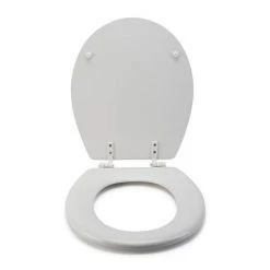 Croydex Windermere White Sit Tight Toilet Seat - WL600422H -FlushPro Shop WL600422H D2 460