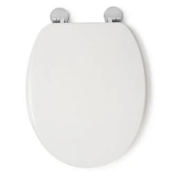 Croydex Flexi-Fix Kielder White Anti-Bacterial Toilet Seat - WL600822H -FlushPro Shop WL600822H ai5 460