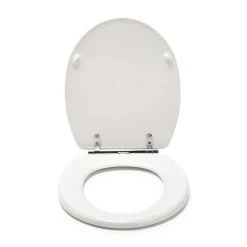 Croydex Lugano White Flexi-Fix Toilet Seat with Soft Close and Quick Release - WL601022H 10 Croydex Lugano White Flexi-Fix Toilet Seat with Soft Close and Quick Release - WL601022H -FlushPro Shop WL601022H D2 460