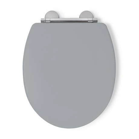 Croydex Lugano Grey Flexi-Fix Toilet Seat with Soft Close and Quick Release - WL601031H 4 Croydex Lugano Grey Flexi-Fix Toilet Seat with Soft Close and Quick Release - WL601031H - Image 2