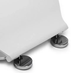 Croydex Flexi-Fix Victoria White Anti-Bacterial Toilet Seat - WL601322H -FlushPro Shop WL601322H ai3 460