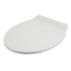 Croydex Flexi-Fix Michigan White Anti-Bacterial Toilet Seat with Soft Close and Quick Release - WL601622H -FlushPro Shop WL601622H D2 460