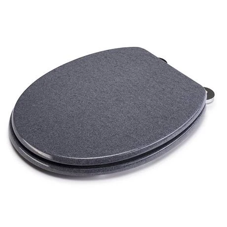 Croydex Flexi-Fix Dove Granite Effect Anti-Bacterial Toilet Seat - WL601931H 5 Croydex Flexi-Fix Dove Granite Effect Anti-Bacterial Toilet Seat - WL601931H - Image 3