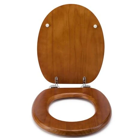 Croydex Flexi-Fix Davos Antique Effect Solid Pine Anti-Bacterial Toilet Seat - WL602250H 8 Croydex Flexi-Fix Davos Antique Effect Solid Pine Anti-Bacterial Toilet Seat - WL602250H - Image 6