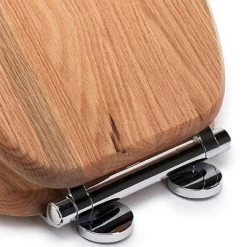 Croydex Flexi-Fix Rutland Solid Oak Anti-Bacterial Toilet Seat with Soft Close and Quick Release - WL602376H -FlushPro Shop WL602376H ai3 460