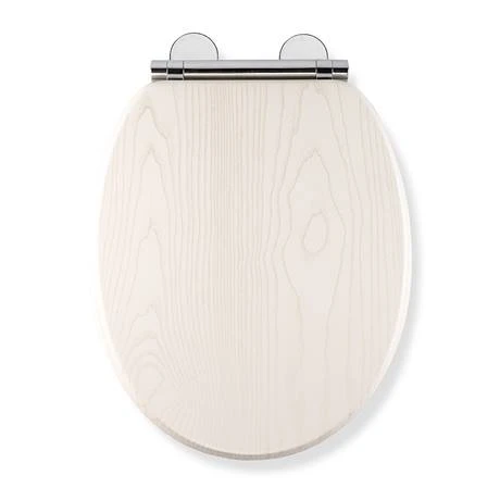 Croydex Maitland White Oak Effect Flexi-Fix Toilet Seat with Soft Close and Quick Release - WL605122H 4 Croydex Maitland White Oak Effect Flexi-Fix Toilet Seat with Soft Close and Quick Release - WL605122H - Image 2