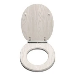 Croydex Maitland White Oak Effect Flexi-Fix Toilet Seat with Soft Close and Quick Release - WL605122H 10 Croydex Maitland White Oak Effect Flexi-Fix Toilet Seat with Soft Close and Quick Release - WL605122H -FlushPro Shop WL605122H D3 460