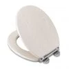 Croydex Maitland White Oak Effect Flexi-Fix Toilet Seat with Soft Close and Quick Release - WL605122H 1 Croydex Maitland White Oak Effect Flexi-Fix Toilet Seat with Soft Close and Quick Release - WL605122H -FlushPro Shop WL605122H P