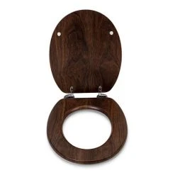 Croydex Molvena Walnut Effect Flexi-Fix Toilet Seat - WL610477H 9 Croydex Molvena Walnut Effect Flexi-Fix Toilet Seat - WL610477H -FlushPro Shop WL610477H D2 460
