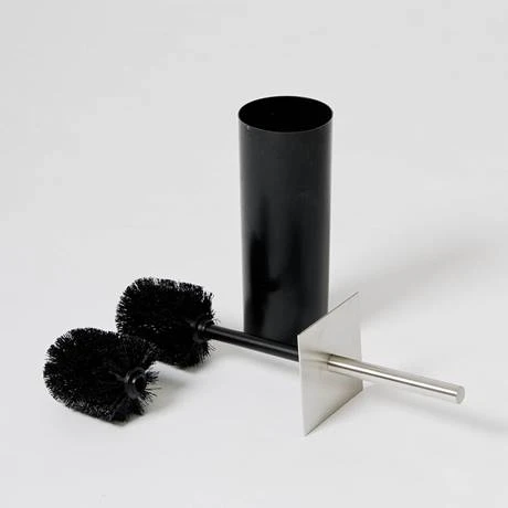 Wooden Toilet Brush & Holder Dark Oak 5 Wooden Toilet Brush & Holder Dark Oak - Image 3