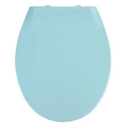 Wenko Kos Soft Close Toilet Seat - Blue