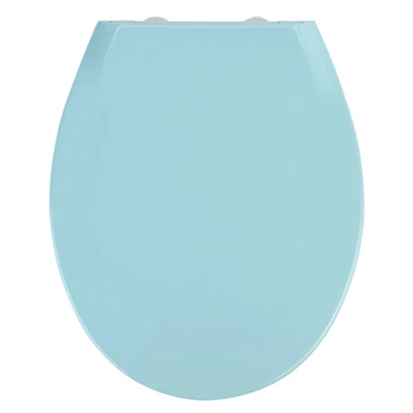 Wenko Kos Soft Close Toilet Seat - Blue 3 Wenko Kos Soft Close Toilet Seat - Blue