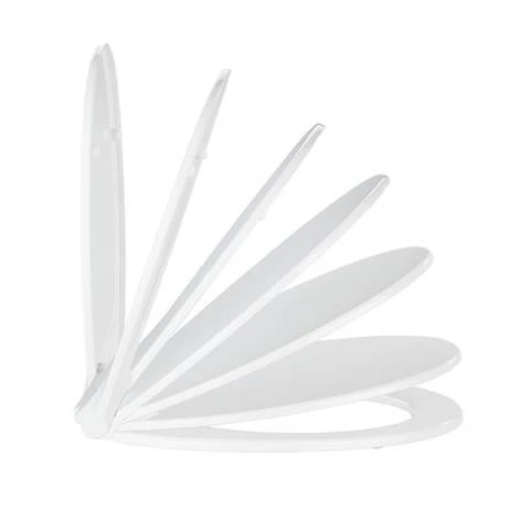 Wenko Kos Soft Close Toilet Seat - White 6 Wenko Kos Soft Close Toilet Seat - White - Image 4