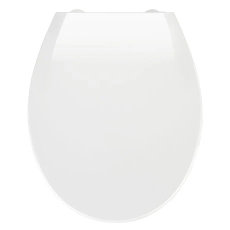 Wenko Kos Soft Close Toilet Seat - White 3 Wenko Kos Soft Close Toilet Seat - White