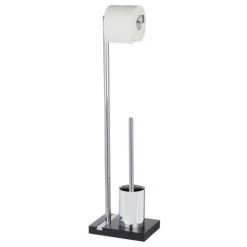 Wenko - Noble Standing WC Set - Black - 20460100