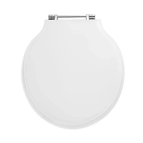 Imperial Etoile Standard Toilet Seat with Chrome Hinges - Gloss White 3 Imperial Etoile Standard Toilet Seat with Chrome Hinges - Gloss White