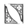 Imperial Ironbridge Chrome High Level Cistern Brackets (Pair) 2 Imperial Ironbridge Chrome High Level Cistern Brackets (Pair) -FlushPro Shop XO18000030C P