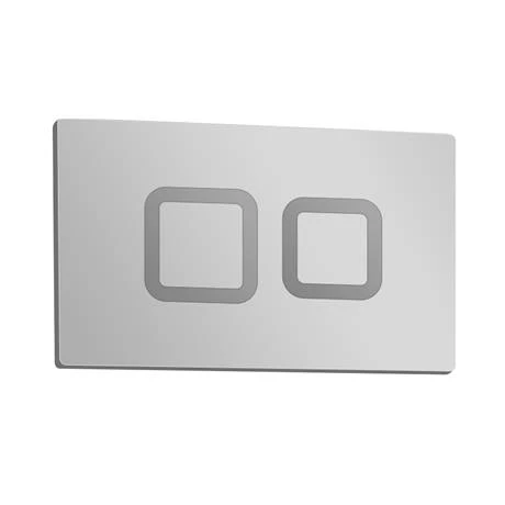 Hudson Reed Square Dual Flush Concealed WC Cistern with Wall Hung Frame - XTY009S 4 Hudson Reed Square Dual Flush Concealed WC Cistern with Wall Hung Frame - XTY009S - Image 2