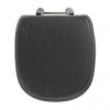 Imperial Radcliffe Standard Toilet Seat with Chrome Hinges - Wenge -FlushPro Shop XW50000142 P