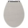 York Grey Top Fixing Soft Close Toilet Seat -FlushPro Shop YRKTSGRY p